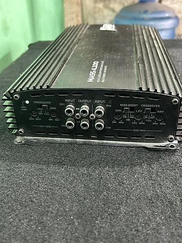 fasgo rs7 max: AMP MASS 4.100 – 4 kanallı Class AB avtomobil gücləndiricisi İdeal — 3