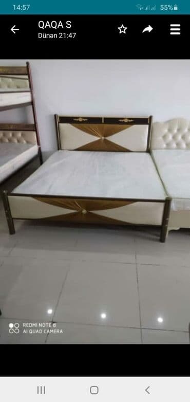 Çarpayılar: Yeni, İkinəfərlik çarpayı, Bazasız, Matras ilə, Siyirməsiz, Azərbaycan — 28