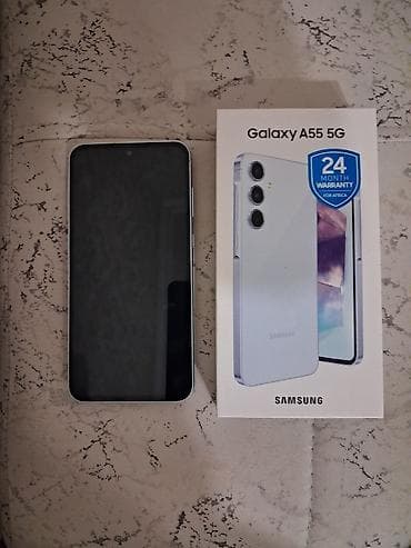 Samsung Galaxy A55 5G, rəng - Gümüşü