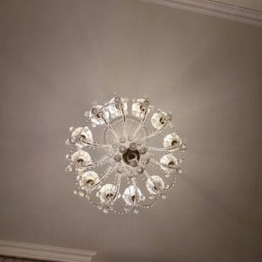 listur sekilleri: Çılçıraq, 10 və daha çox lampa, Xrustal — 2