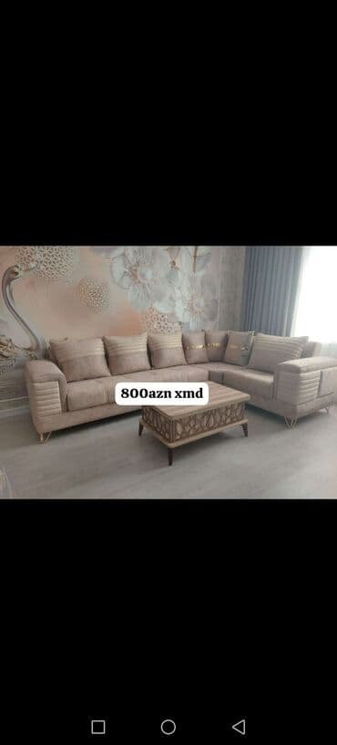 угловые диваны в баку: Угловой диван, Раскладной, Ткань — 32