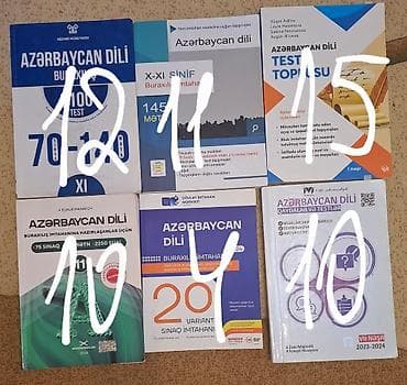 Şagird və abituriyentlər üçün fənn üzrə hazırlıq kitabları dəsti — 3
