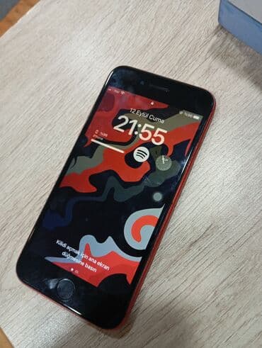 IPhone 8, 64 GB, Qırmızı, Barmaq izi