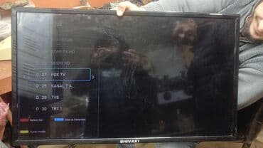 Televizorlar: İşlənmiş Televizor Shivaki LED ekran 32" Ünvandan götürmə, Pulsuz çatdırılma — 6