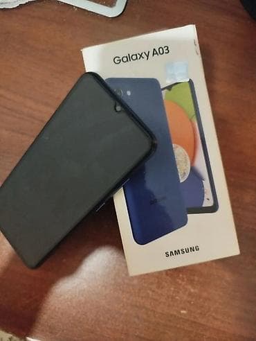 Samsung Galaxy A03, 32 GB, rəng - Mavi, İki sim kartlı