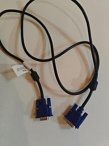 type c adapter: VGA (15-pin) kişi–kişi video kabeli - Hər iki ucunda standart 15-pin — 2