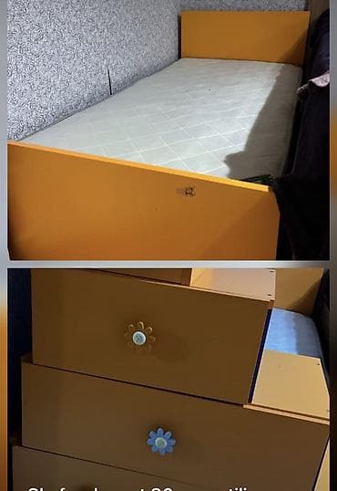 parta stullari: Oğlan və qız üçün, Çarpayı, Matras ilə, Siyirməli — 1