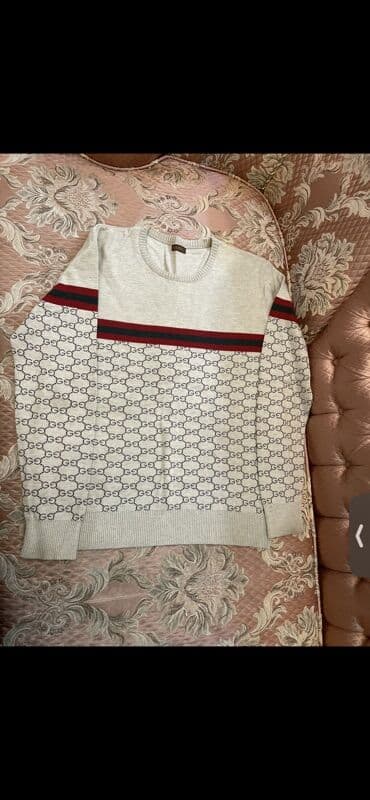 Köynəklər: Sviter, Gucci, M, rəng - Boz — 4