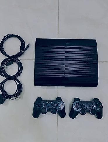 Sony PlayStation 3 (Super Slim) oyun konsolu dəsti Dəstə daxildir: -