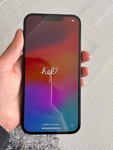 iphon xr: IPhone 13, 256 GB, Midnight, Face ID — 7