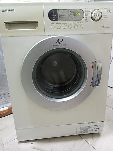 Ütülər və buxarlayıcılar: Paltaryuyan maşın Samsung, 5 kq, Avtomat, Qurutmasız — 1