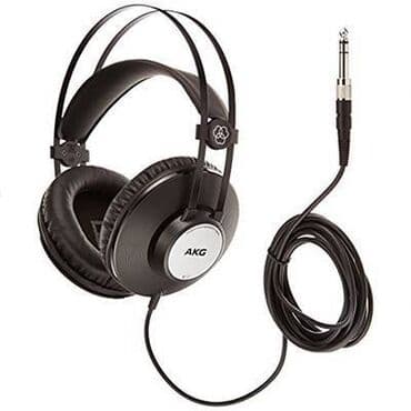 dj kontroller: Новый Проводные Наушники, Akg, цвет - Черный — 1