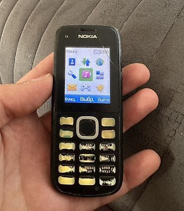 telfon satşı: Nokia rəng - Qara, Düyməli — 1