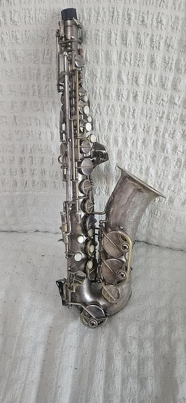 çəki daş: Məhsul: Amati Kraslice “Toneking” altsaksafon (gümüş örtük)müşdüysüz — 1