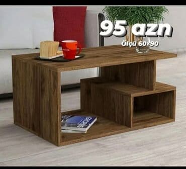 ders stol: Jurnal masası, Yeni, Açılmayan, Laminat, Dördbucaq masa — 2