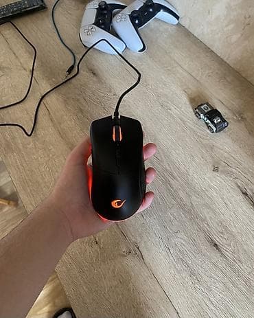 islenmis komputerler: USB simli Rampage RGB kompüter siçanı - Ergonomik, sağ və sol ələ — 8