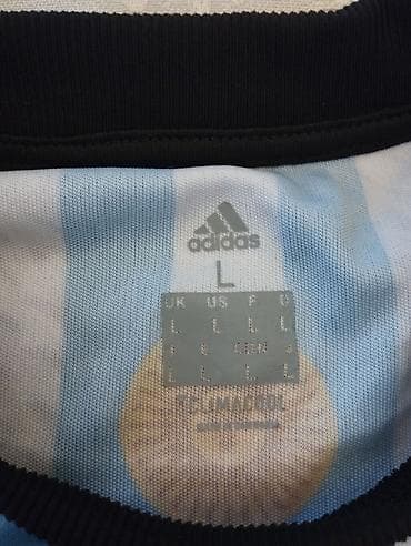 nisan xonca: Futbolka, Adidas, L, rəng - Ağ — 3