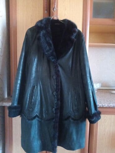 Kürk, X-Lady, 3XL, rəng - Qara