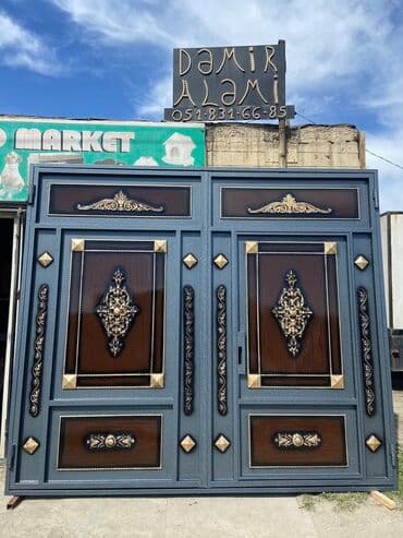 işlemiş darvaza: Salam Darvaza Yenidir Eni-3 Hündürlük-2.60.Böyük Laylar çölə — 2