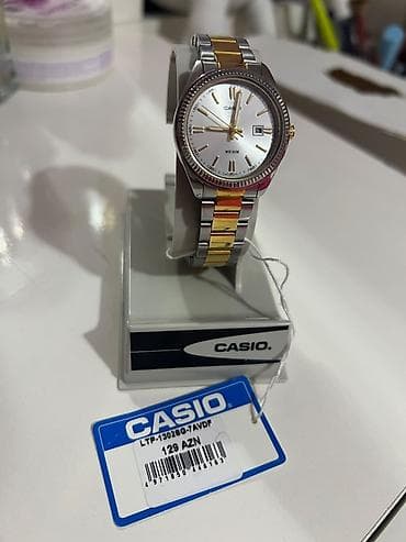dini saat: Yeni, Qol saatı, Casio, rəng - Qızılı — 1