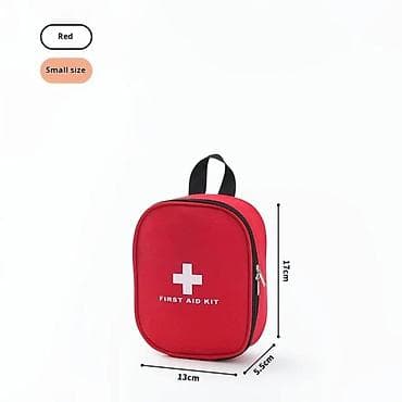 Məhsul: Qırmızı “First Aid Kit” çantaları - Rəng: Qırmızı - Material