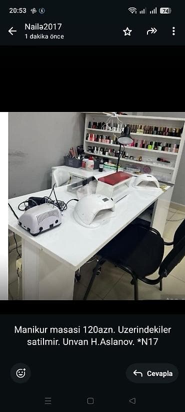 Manikür üçün masa lalafo.az -da Manikür üçün masa