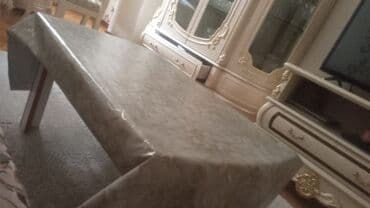 стол стойка для кухни: Кухонный стол, Нераскладной, Прямоугольный стол — 3