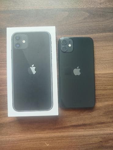 iphone 12 bakida: IPhone 11, 64 GB, Qara — 1
