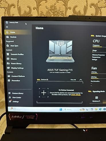 ASUS: İşlənmiş ASUS TUF Gaming, 15.6 ", Intel Core i5, 512 GB — 10