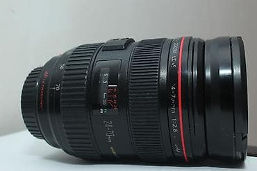 video dayə: Canon EF 24-70mm f/2.8L obyektiv - Zoom diapazonu: 24–70 mm – — 6