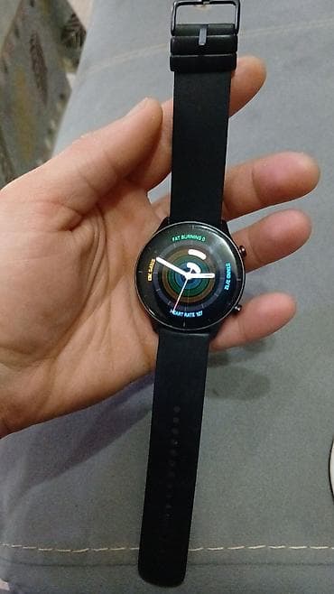 İşlənmiş, Smart saat, Amazfit, Sensor ekran, rəng - Qara
