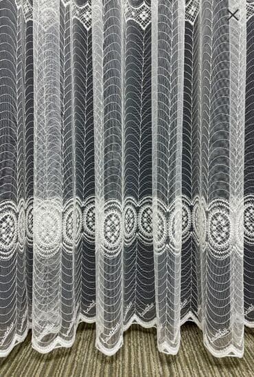 Yeni, Tül, rəng - Ağ, Pulsuz çatdırılma