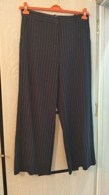 qadın geyim: Qadın şalvarları dəsti 1) Qara‑boz rəngli qəfəs naxışlı şalvar - — 3