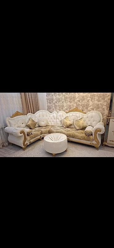 12 neferlik stol stul: Künc divan, Divan — 1