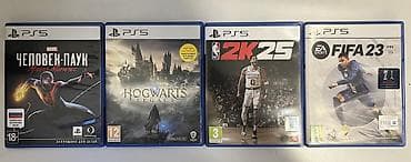 PS5 (Sony PlayStation 5): 4 ədəd PS5 oyunu satılır – FIFA 23, NBA 2K25, Hogwarts Legacy — 1