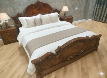 yapışqan güzgü: İkinəfərlik çarpayı, 2 tumba — 1