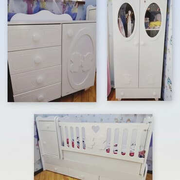 Oğlan və qız üçün, İşlənmiş, Təknəfərlik çarpayı, Komod