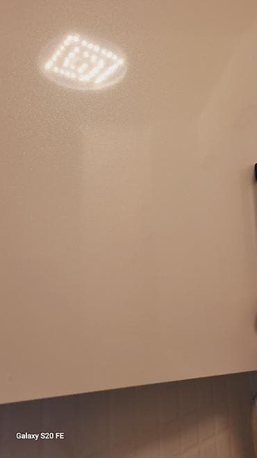 metbext dolabi: Mətbəx şkafı qapağı və tutacağı - Rəng: parlaq ağ (laklı effekt) - — 1