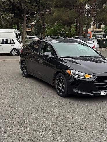 səs siqnalları: Hyundai Elantra sedan – qara rəng, şəhər və magistral üçün rahat və — 4