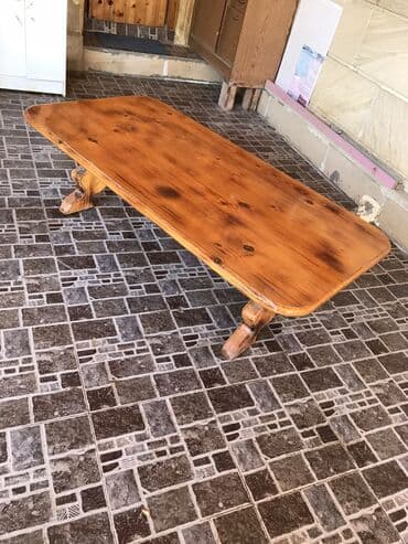 журнальный столик деревянный: Əl işidir.Qısa masadır (jurnalni) — 1