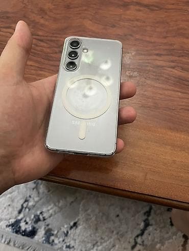 Elektronika: Samsung Galaxy S24, rəng - Gümüşü, Simsiz şarj — 3