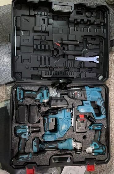 şrup: Yeni Zərbəli drel Akkumulatorlu, Pulsuz çatdırılma — 1