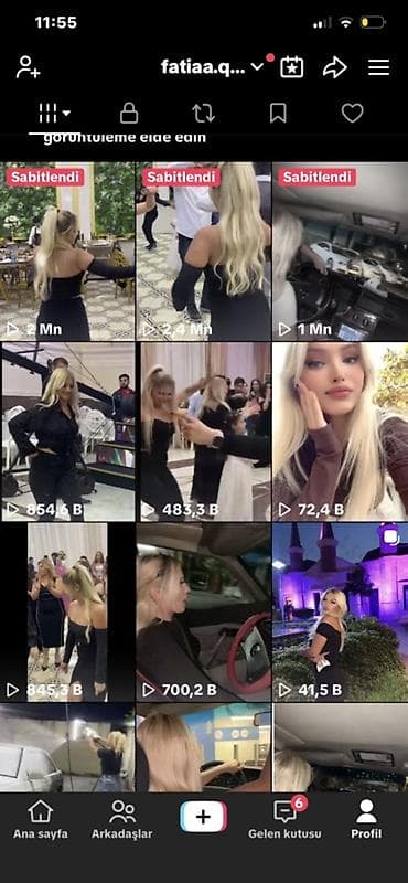 Xidmət: Sosial media (TikTok) profilinin reklam/sponsorlu — 2