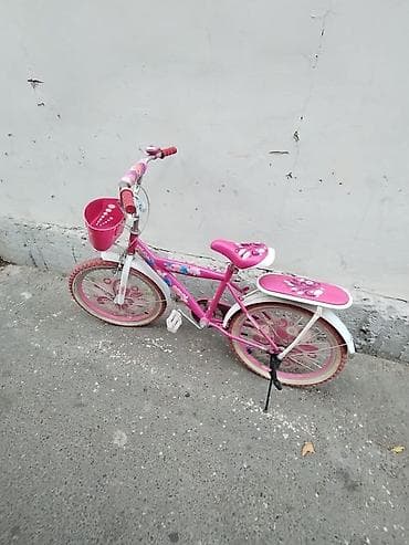 cube velo: Uşaq velosipedi – qızlar üçün, çəhrayı dizayn

- Təkər ölçüsü: 20 lik — 2