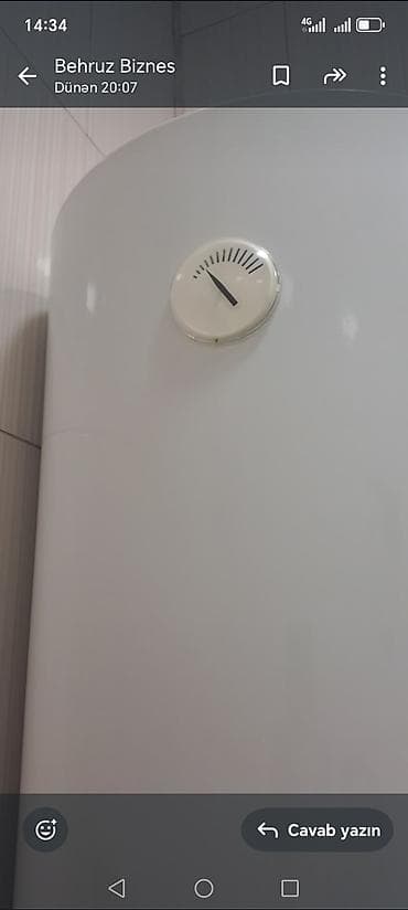 su isidən: Ariston su qızdırıcısı (elektrik) – divara asılan, silindrik model — 3