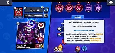 Məhsul: Brawl Stars hesabında geniş skin kataloqu Təsvir: - Oyunda — 10
