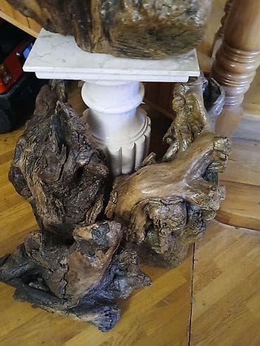 Pastel dəstləri: Təbii dekorativ kötük kompozisiyası - Material: çayın və ya meşənin — 3