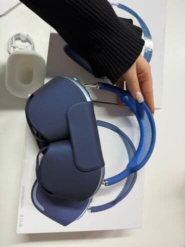 Микрофоны: Беспроводные (Bluetooth) Наушники, Apple, цвет - Синий — 4