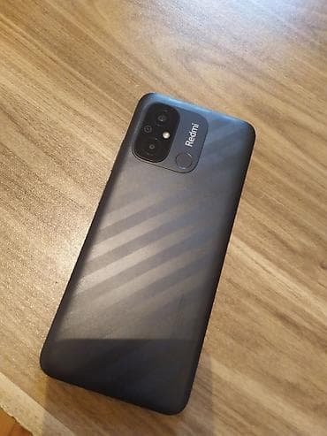 seki telefonlar: Redmi Note 12, 128 GB, rəng - Qara, Barmaq izi, İki sim kartlı — 1