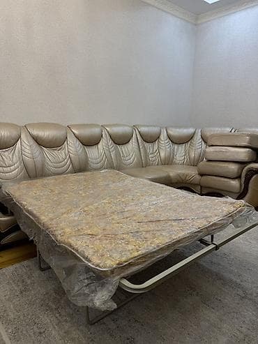 oyuncu kreslo: İşlənmiş, Künc divan, 2 kreslo, Açılan — 6